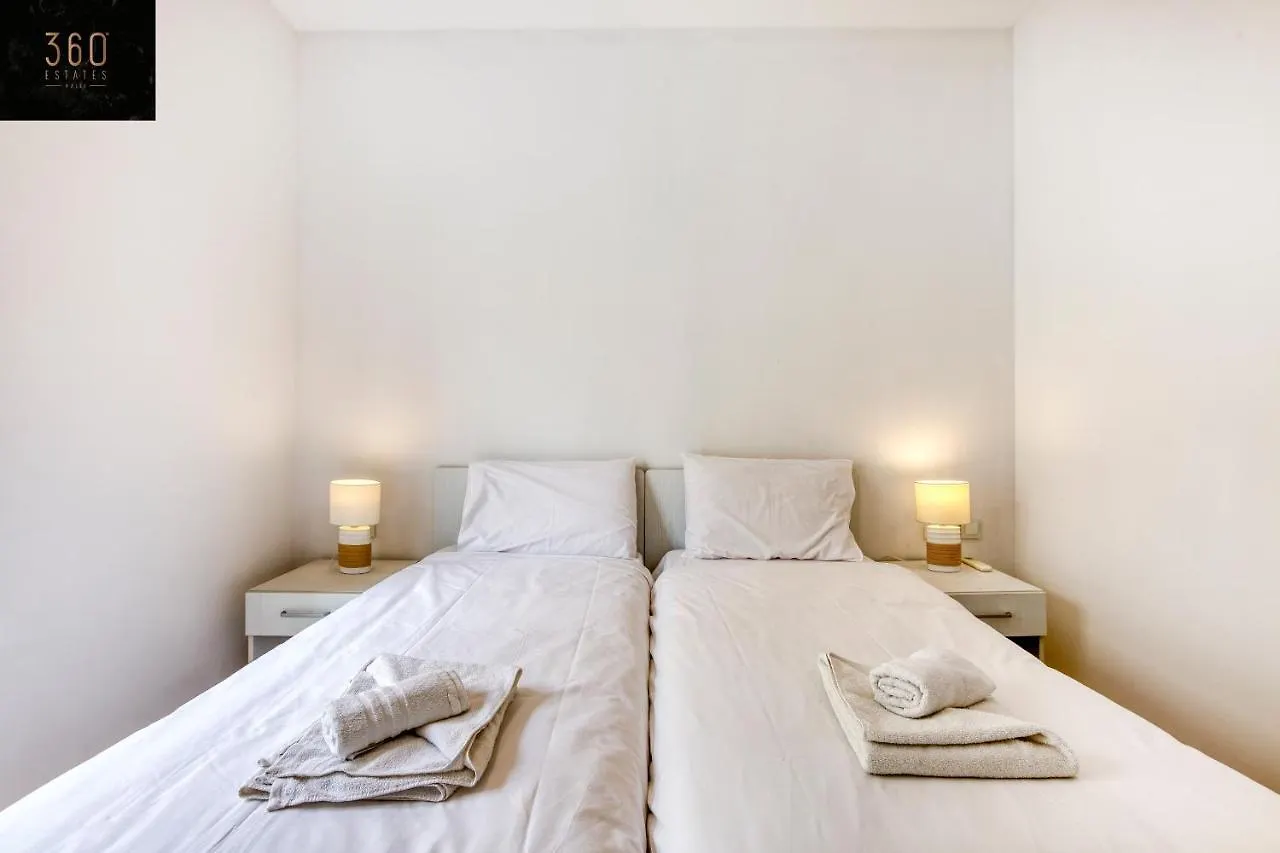 Apartament Marina View Apt Slps 9 With Private Terrace & Bbq By 360 Estates Ta Xbiex