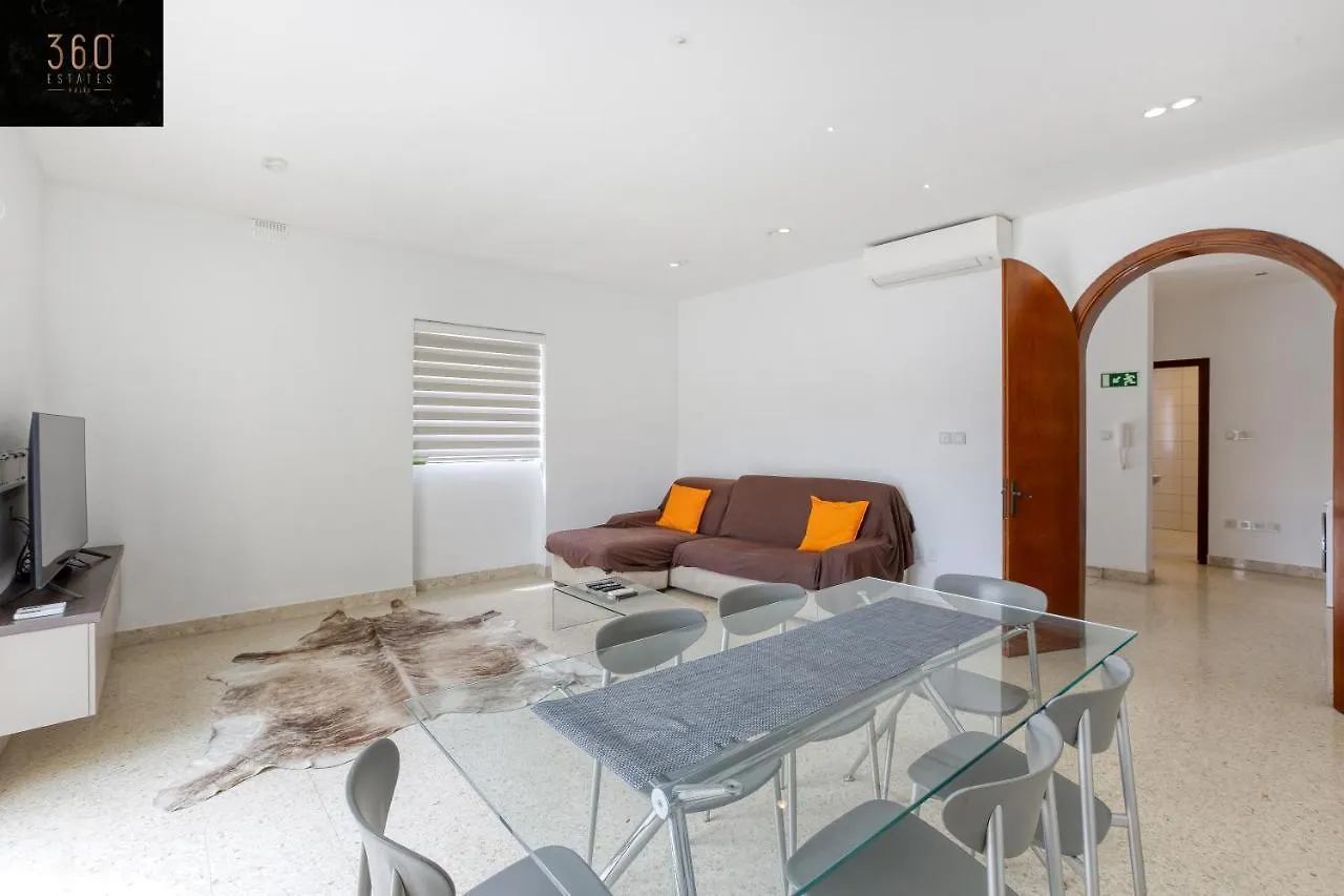 Marina View Apt Slps 9 With Private Terrace & Bbq By 360 Estates Ta Xbiex Apartament