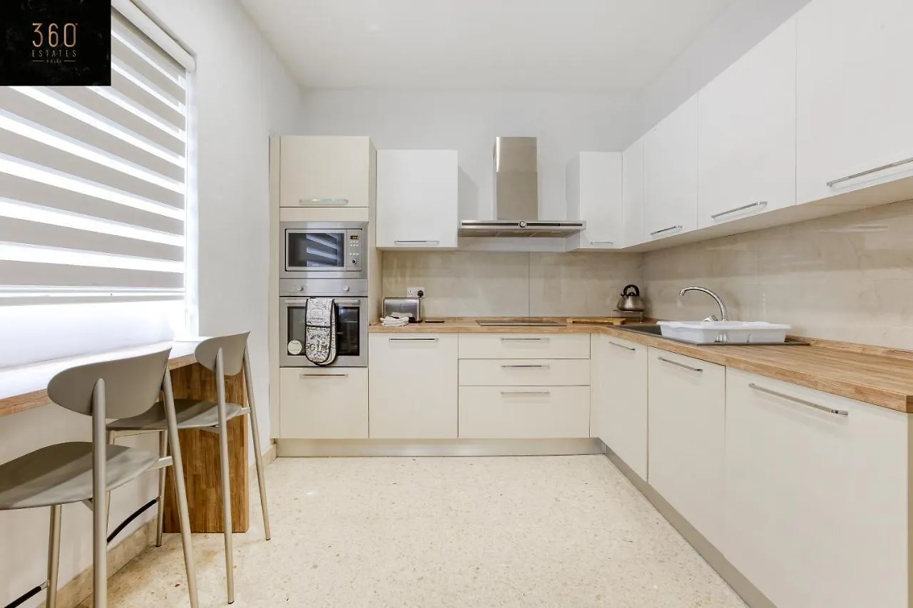 Marina View Apt Slps 9 With Private Terrace & Bbq By 360 Estates Ta Xbiex Apartament